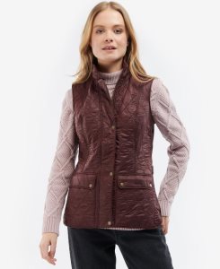 Barbour Wray Gilet Väst Dam Marinblå | XKZ-845307